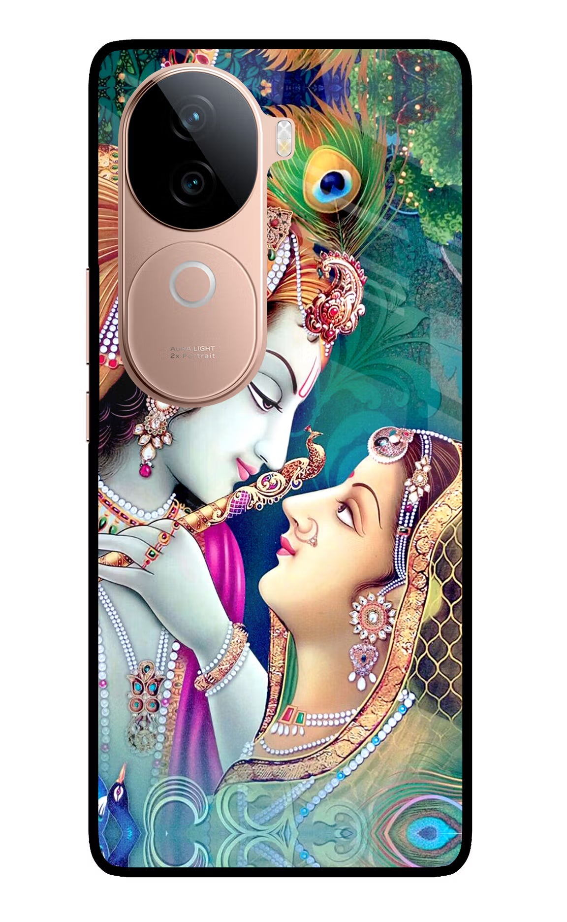 Lord Radha Krishna IQOO Z9s 5G Glass Case