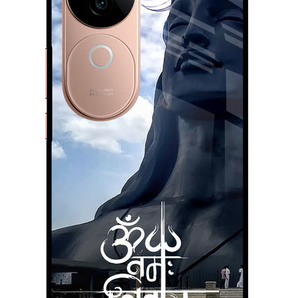 Om Namah Shivay IQOO Z9s 5G Glass Case Back Cover by Casekaro