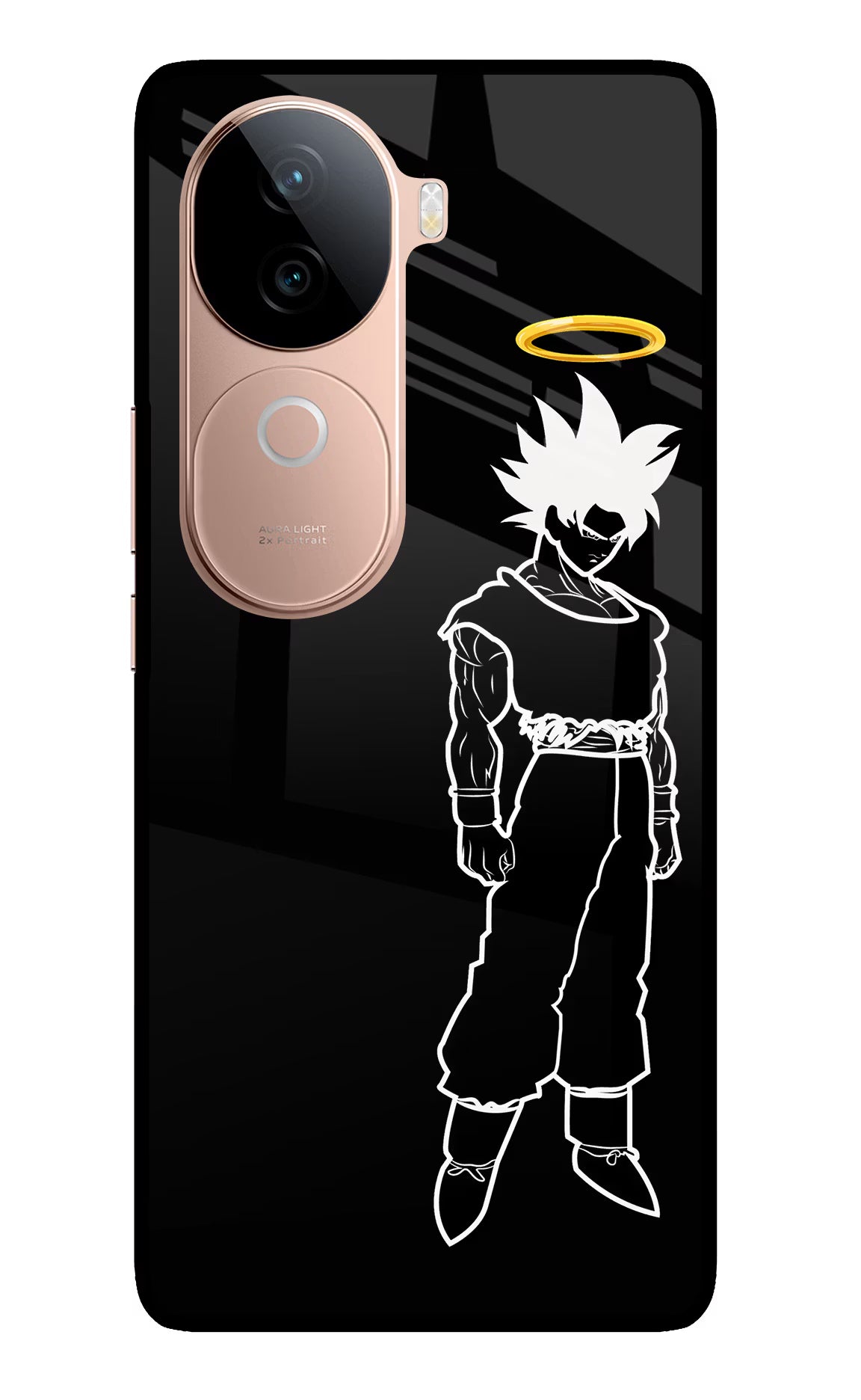 DBS Character IQOO Z9s 5G Glass Case Back Cover by Casekaro