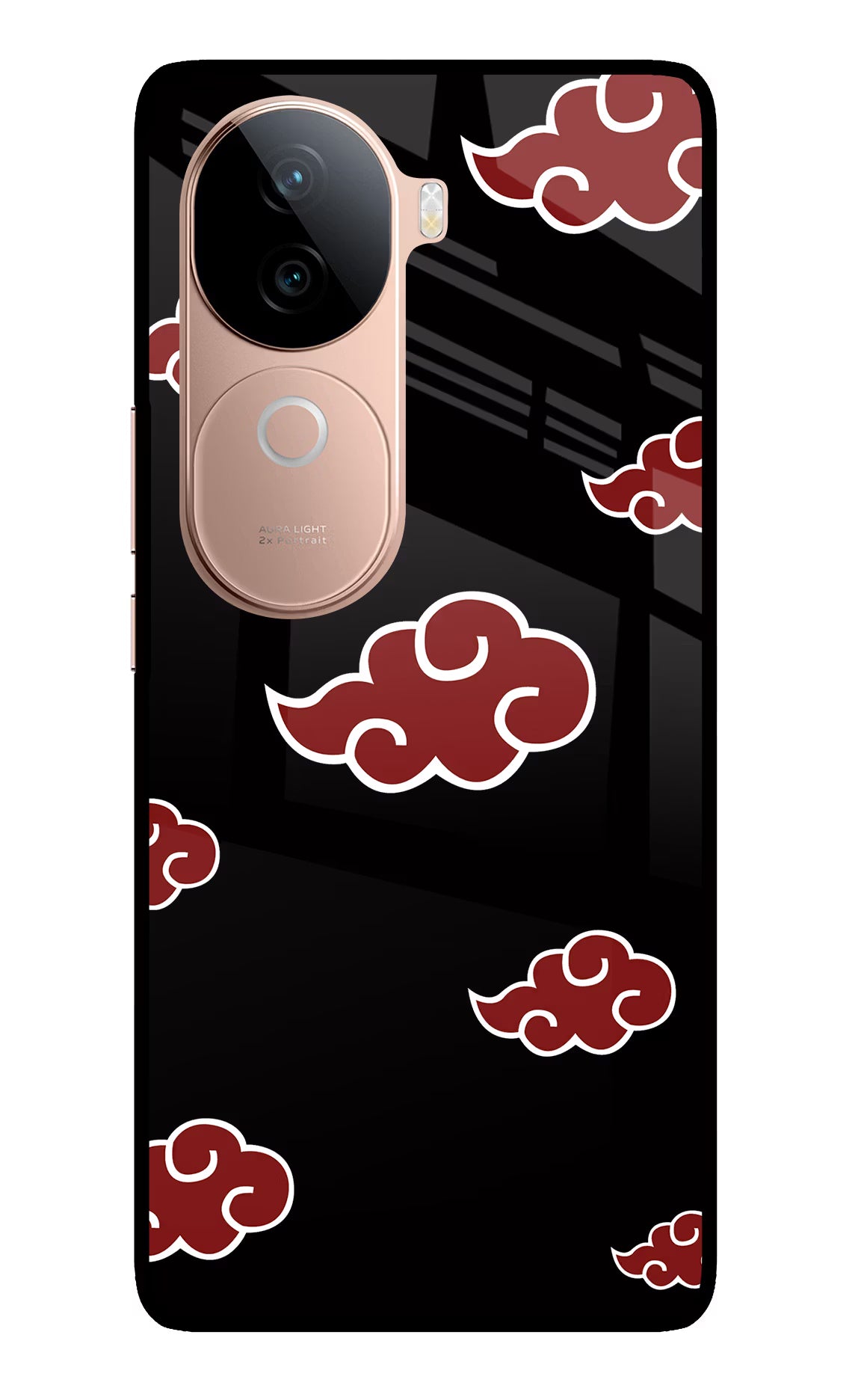 Akatsuki IQOO Z9s 5G Glass Case Back Cover by Casekaro