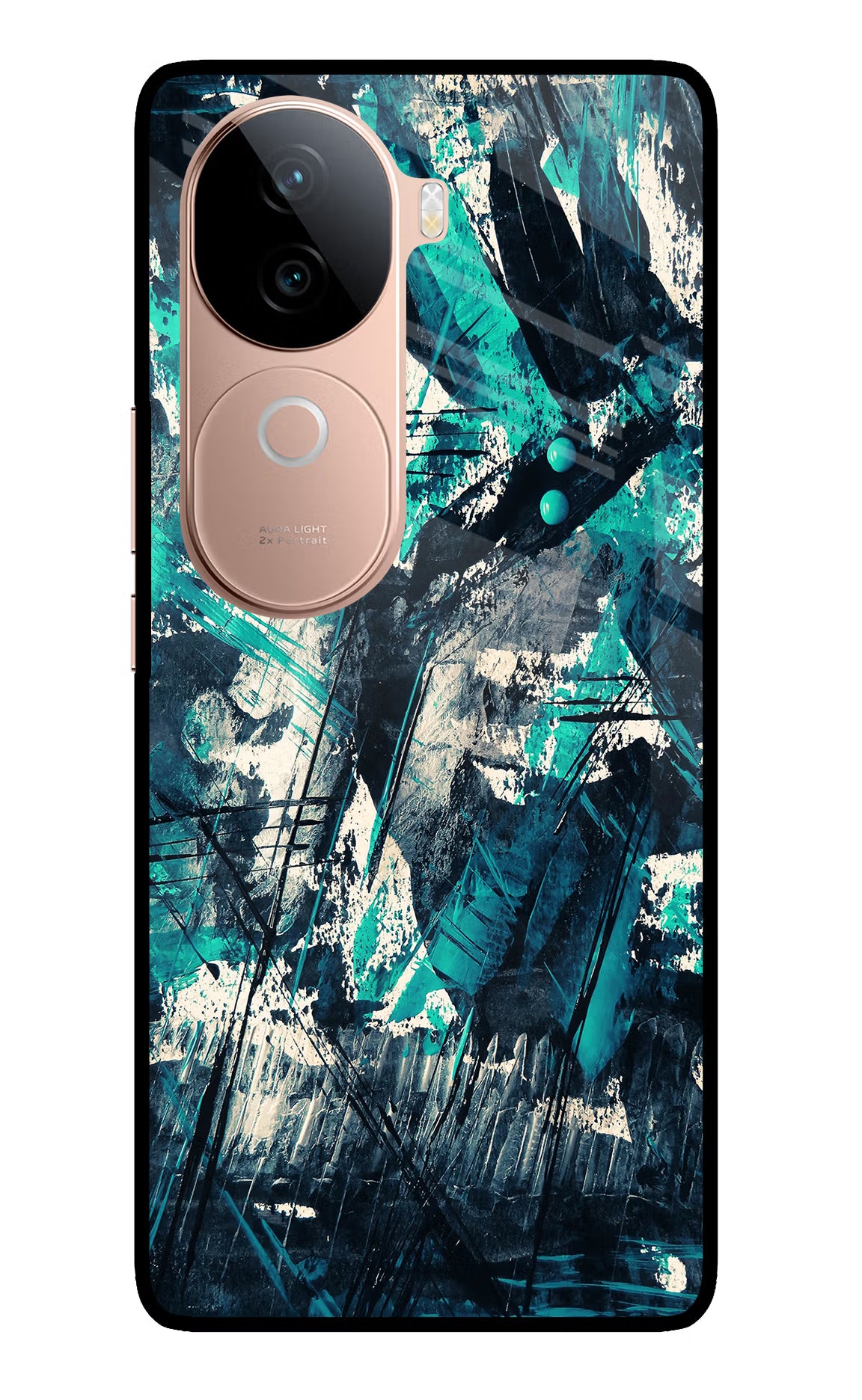 Artwork IQOO Z9s 5G Glass Case Back Cover by Casekaro