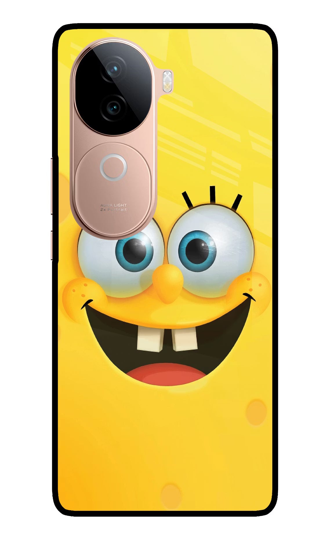 Sponge 1 IQOO Z9s 5G Glass Case Back Cover by Casekaro