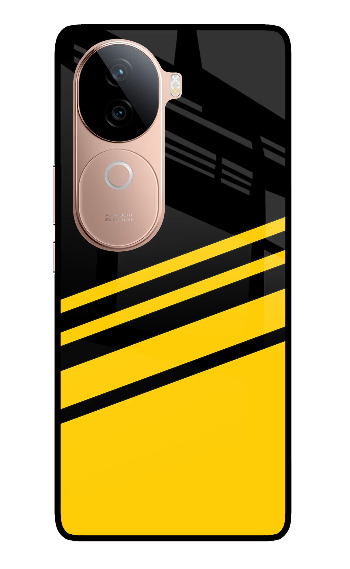 Yellow Shades IQOO Z9s 5G Glass Case