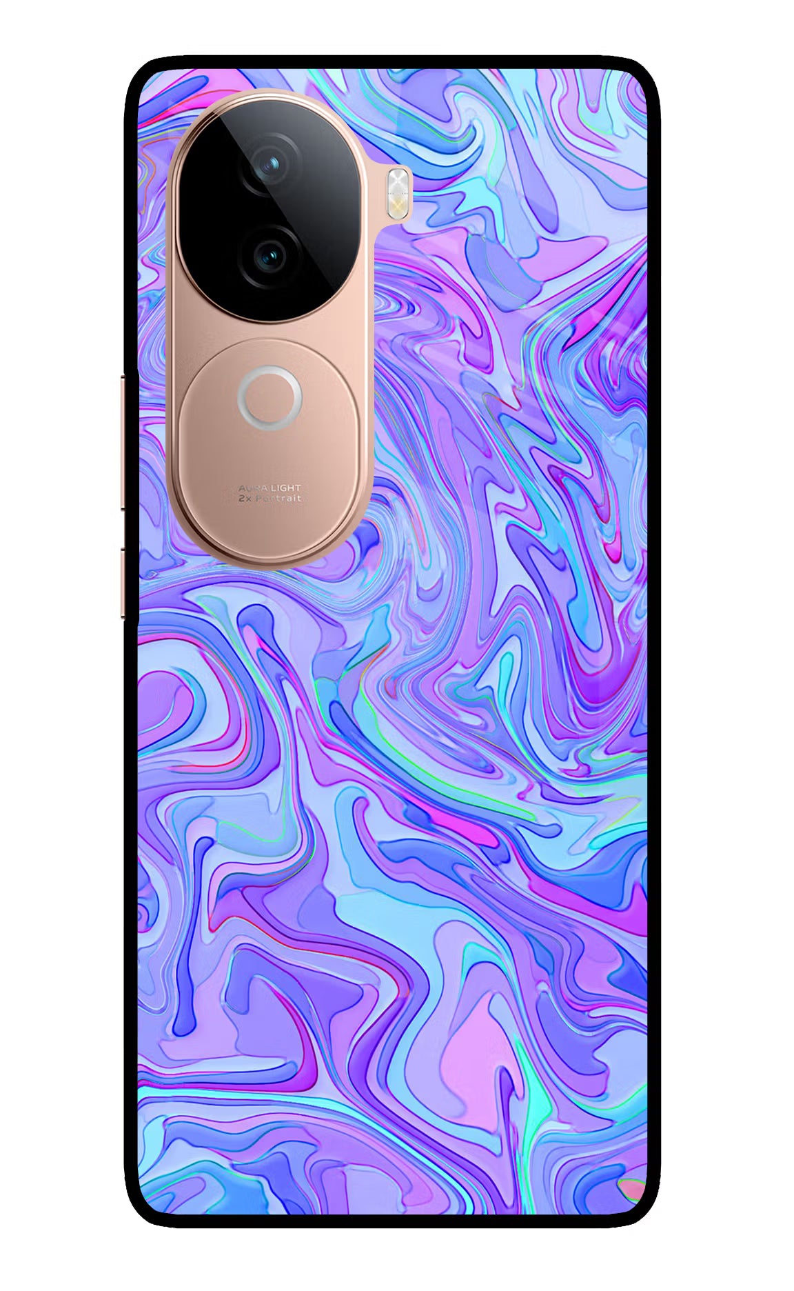 Glitter IQOO Z9s 5G Glass Case