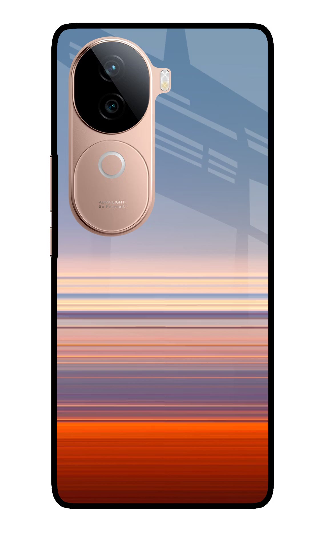 Morning Colors IQOO Z9s 5G Glass Case Back Cover by Casekaro