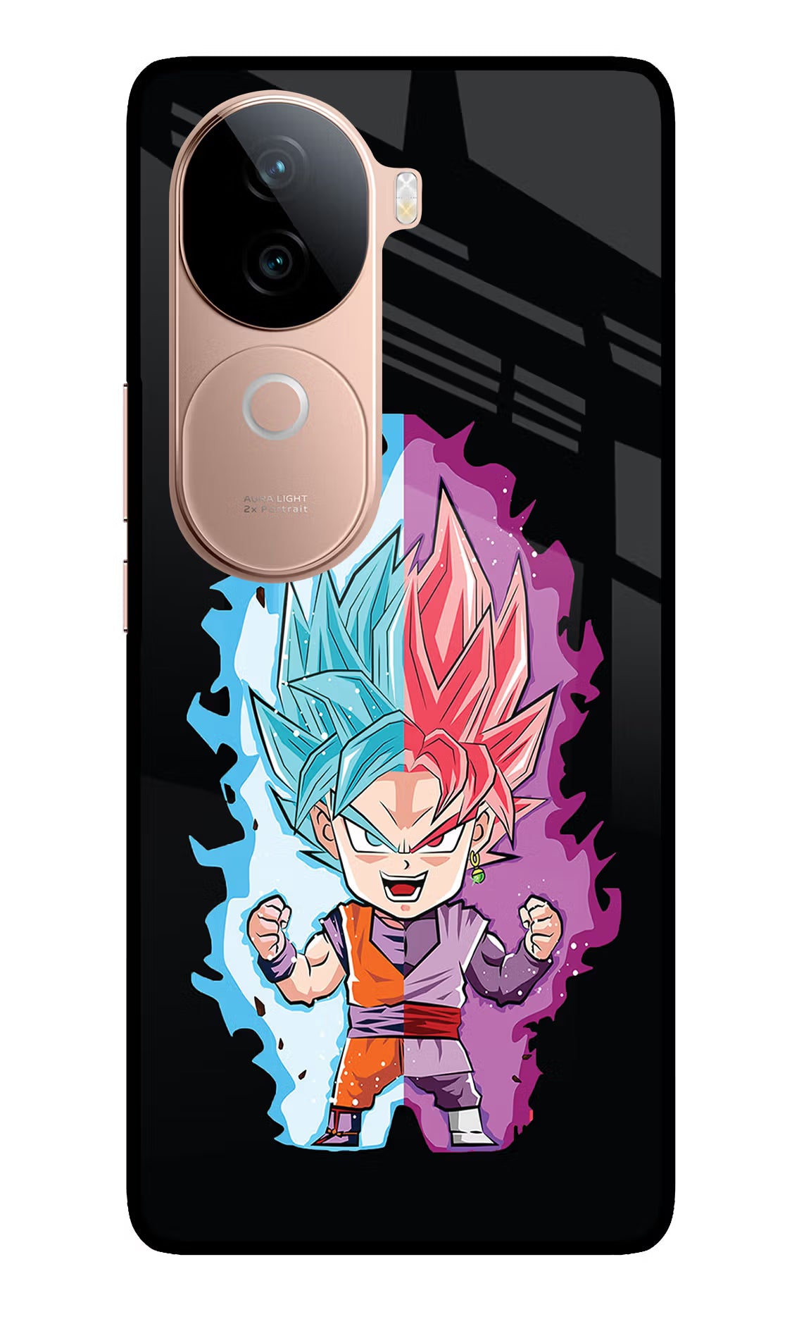 Chota Goku IQOO Z9s 5G Glass Case