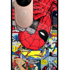 Spider Man IQOO Z9s 5G Glass Case