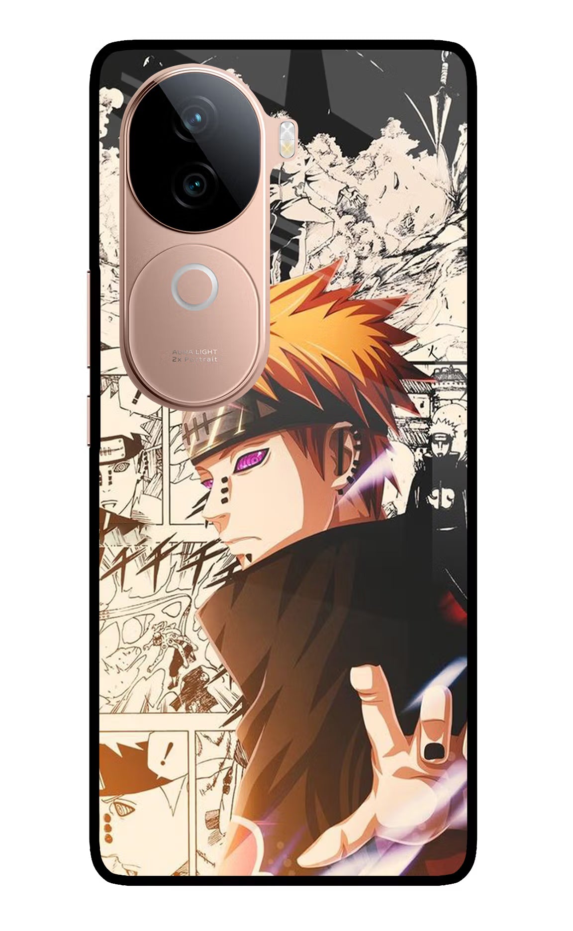 Pain Anime IQOO Z9s 5G Glass Case Back Cover by Casekaro