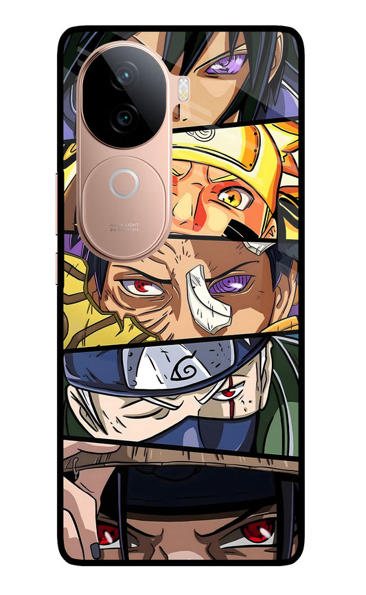 Naruto Character IQOO Z9s 5G Glass Case