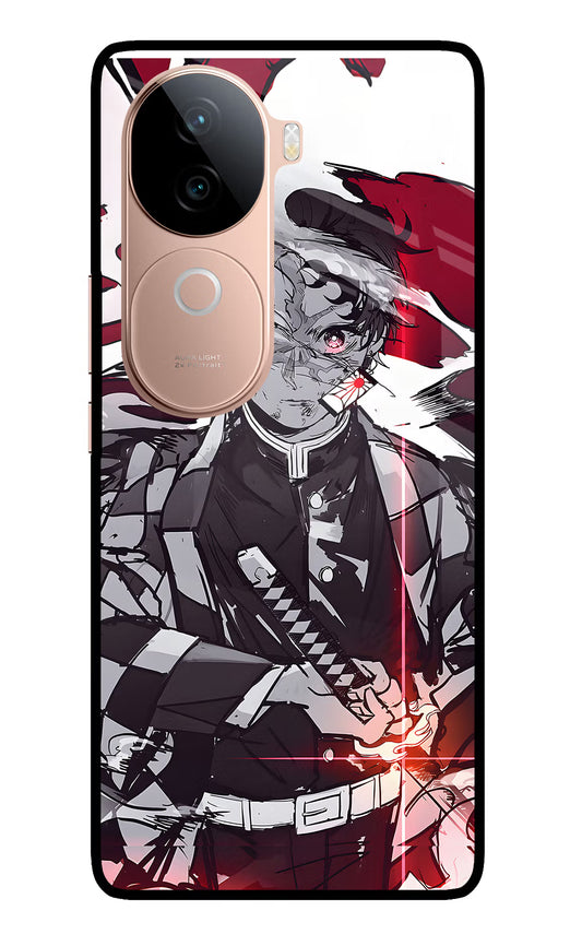 Demon Slayer IQOO Z9s 5G Glass Case