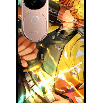 Demon Slayer IQOO Z9s 5G Glass Case