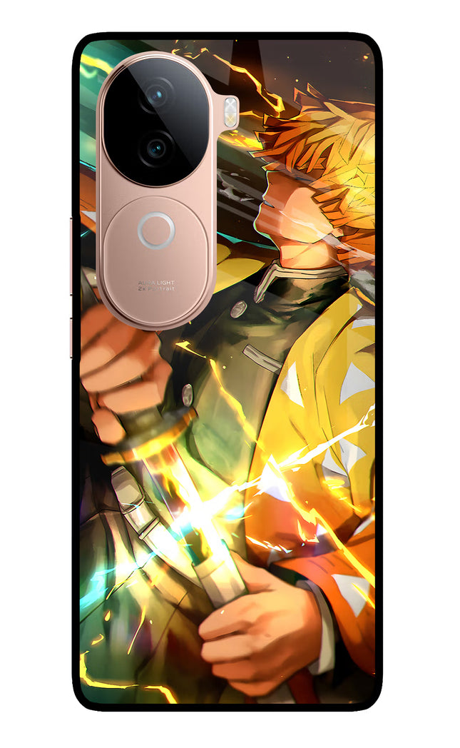 Demon Slayer IQOO Z9s 5G Glass Case