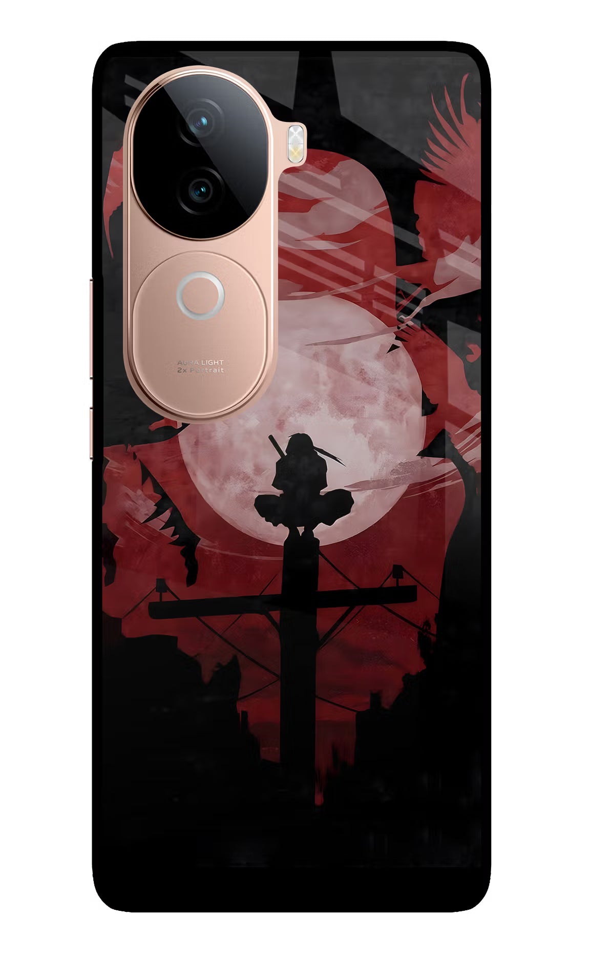 Naruto Anime IQOO Z9s 5G Glass Case Back Cover by Casekaro