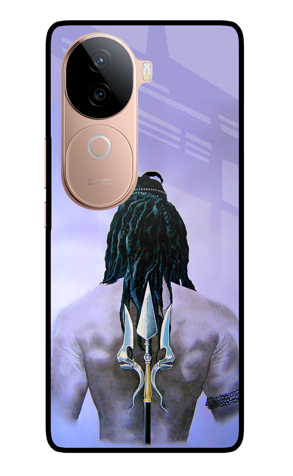 Shiva IQOO Z9s 5G Glass Case Back Cover by Casekaro