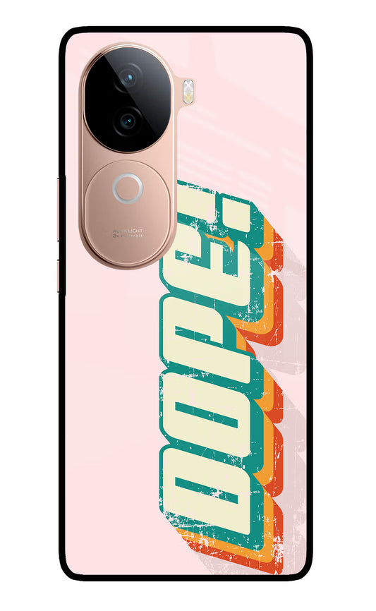 Dope IQOO Z9s 5G Glass Case