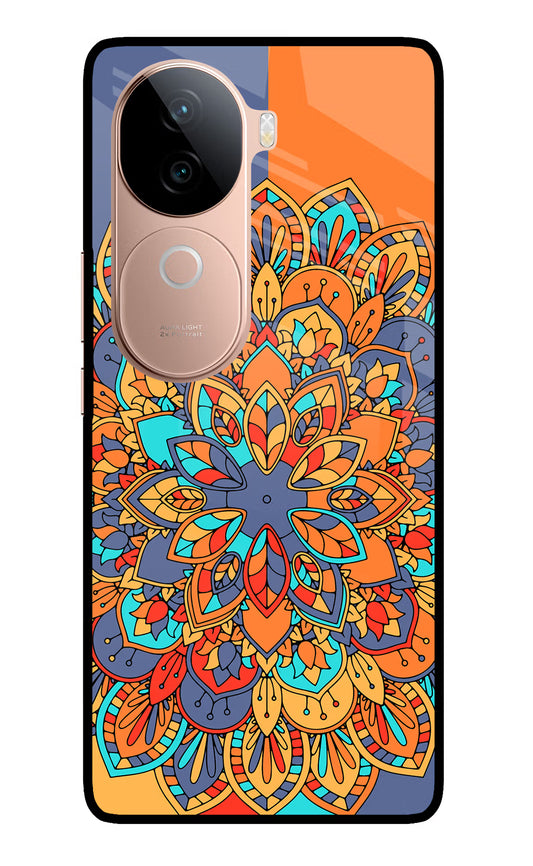 Color Mandala IQOO Z9s 5G Glass Case
