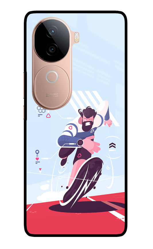 Run Pro IQOO Z9s 5G Glass Case