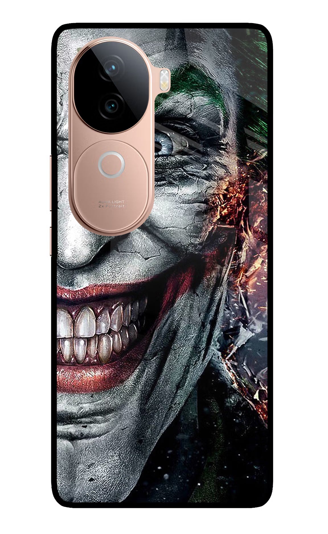 Joker Cam IQOO Z9s 5G Glass Case Back Cover by Casekaro