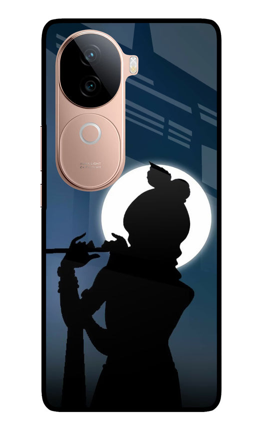 Shri Krishna Silhouette IQOO Z9s 5G Glass Case