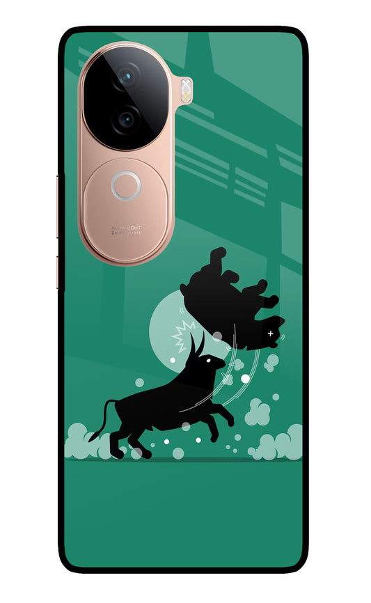 Bull Conqueror IQOO Z9s 5G Glass Case