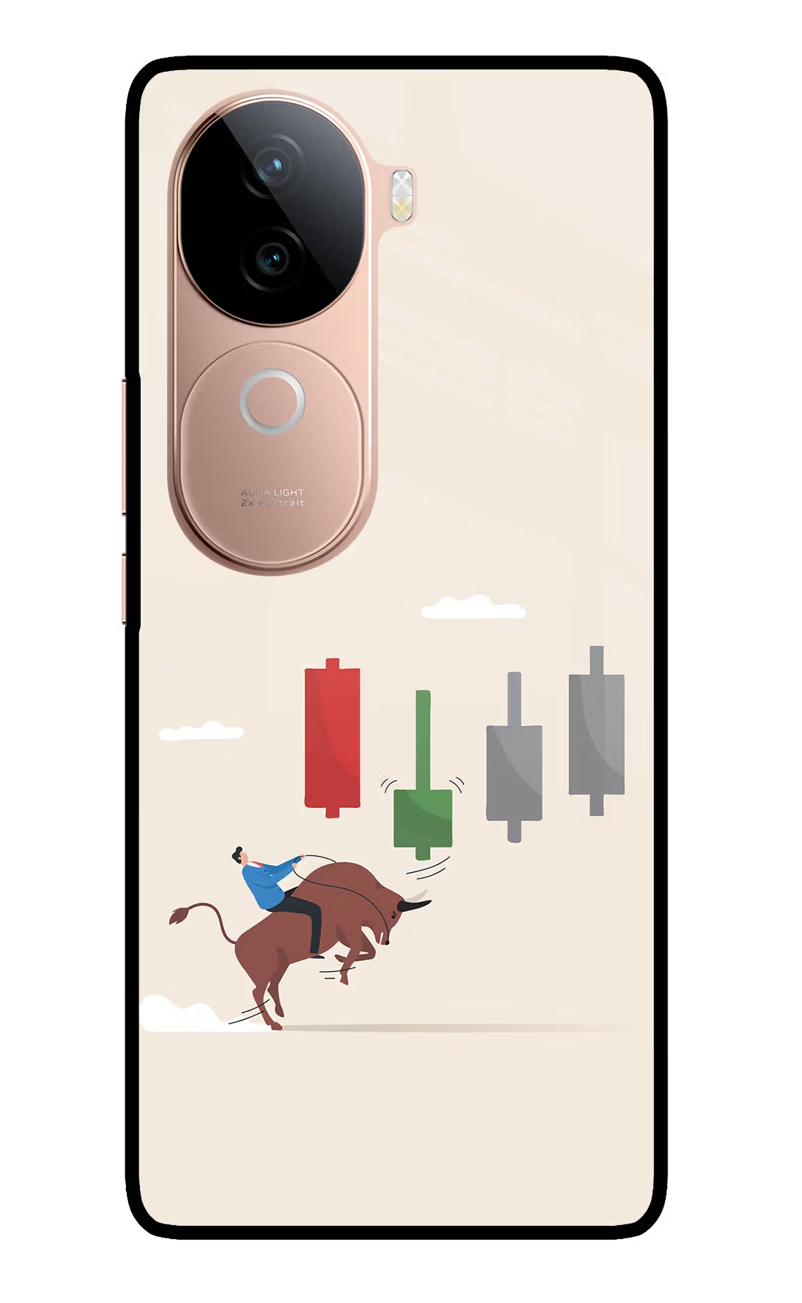 Bull Trading Momentum IQOO Z9s 5G Glass Case