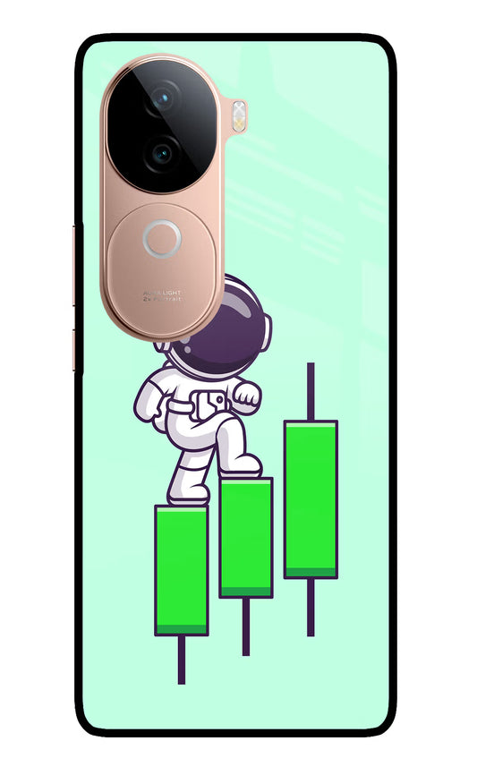 Astronaut Trader IQOO Z9s 5G Glass Case