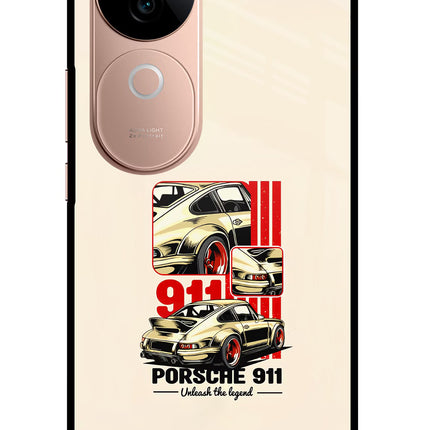 Classic Porsche 911 IQOO Z9s 5G Glass Case