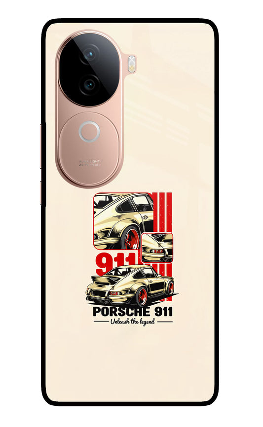 Classic Porsche 911 IQOO Z9s 5G Glass Case