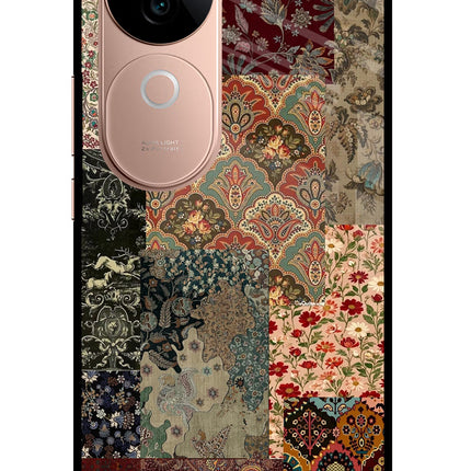 Desi Print IQOO Z9s 5G Glass Case Back Cover by Casekaro