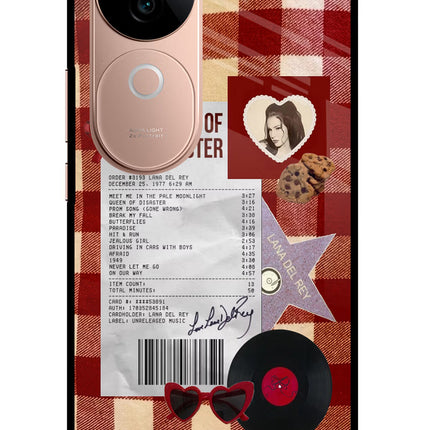 Queen of Disaster IQOO Z9s 5G Glass Case Back Cover by Casekaro