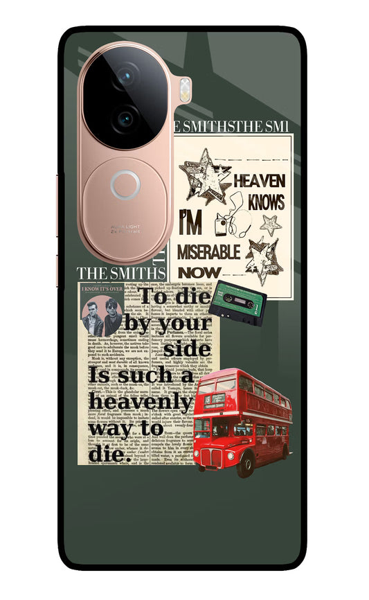 The Smiths IQOO Z9s 5G Glass Case