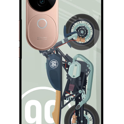 Classic Cafe Racer 99 IQOO Z9s 5G Glass Case