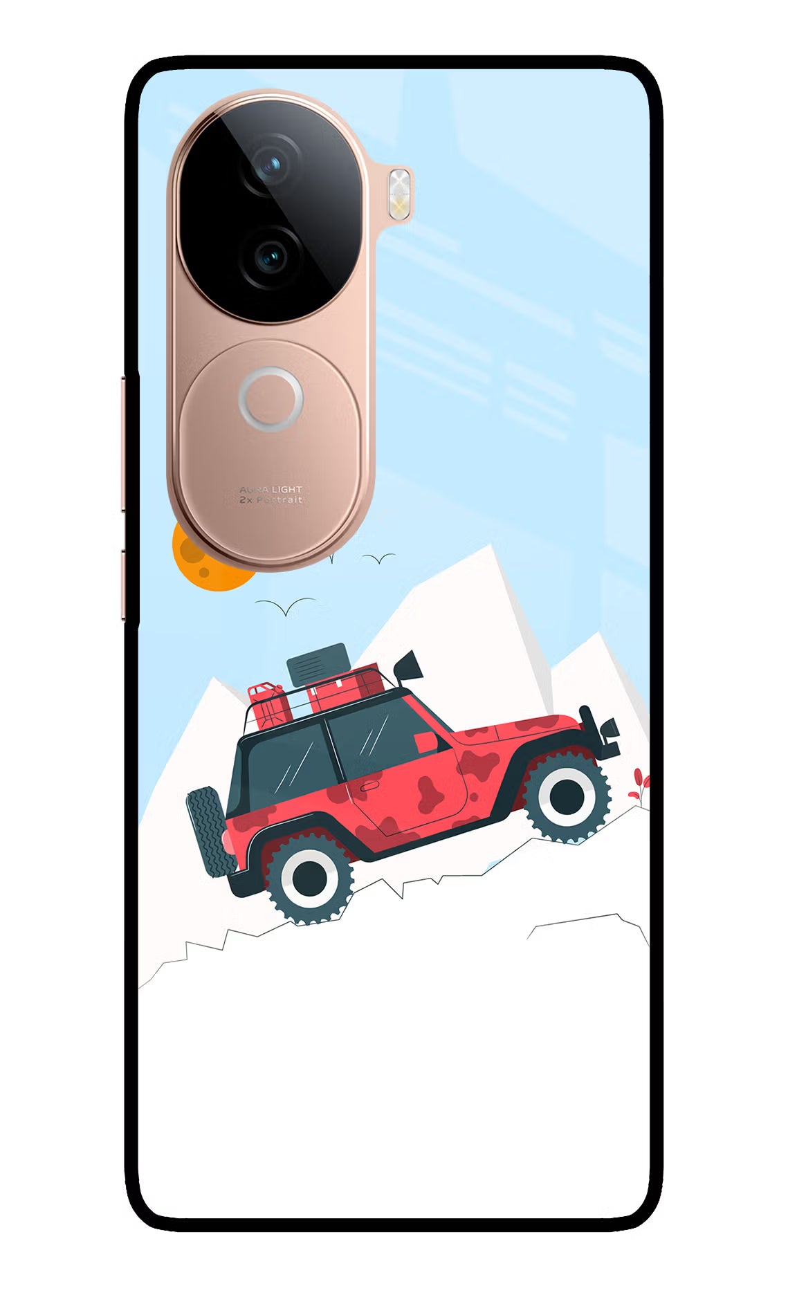 Mountain Trail Beast IQOO Z9s 5G Glass Case