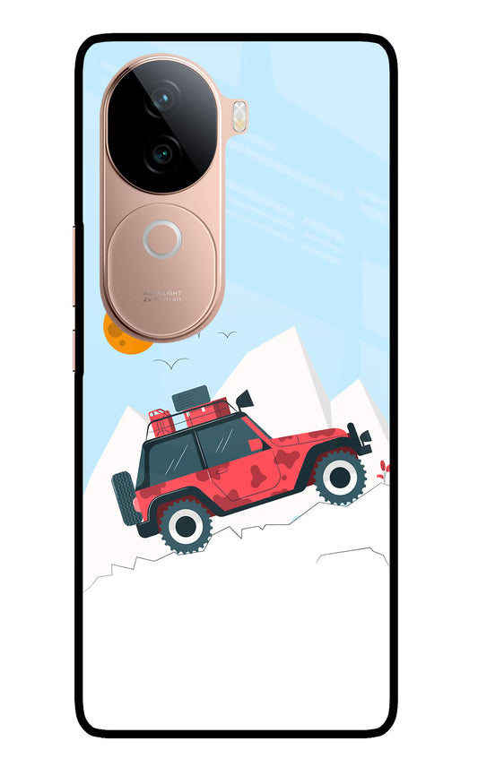 Mountain Trail Beast IQOO Z9s 5G Glass Case