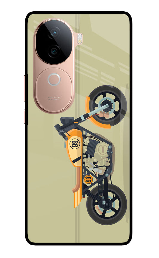 Vertical Speedster IQOO Z9s 5G Glass Case