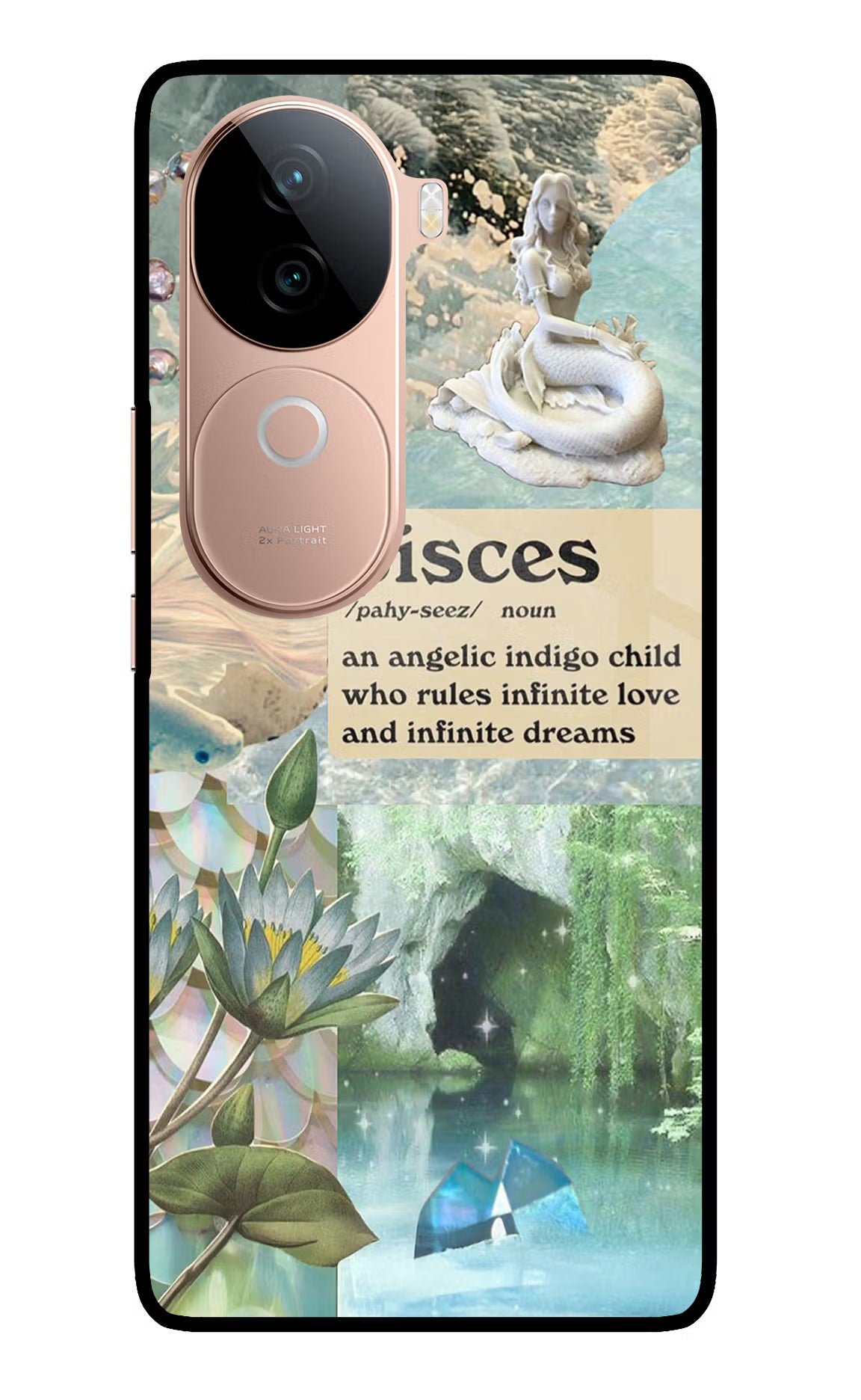 Pisces Zodiac IQOO Z9s 5G Glass Case
