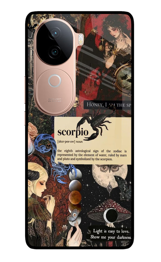 Scorpio Zodiac IQOO Z9s 5G Glass Case