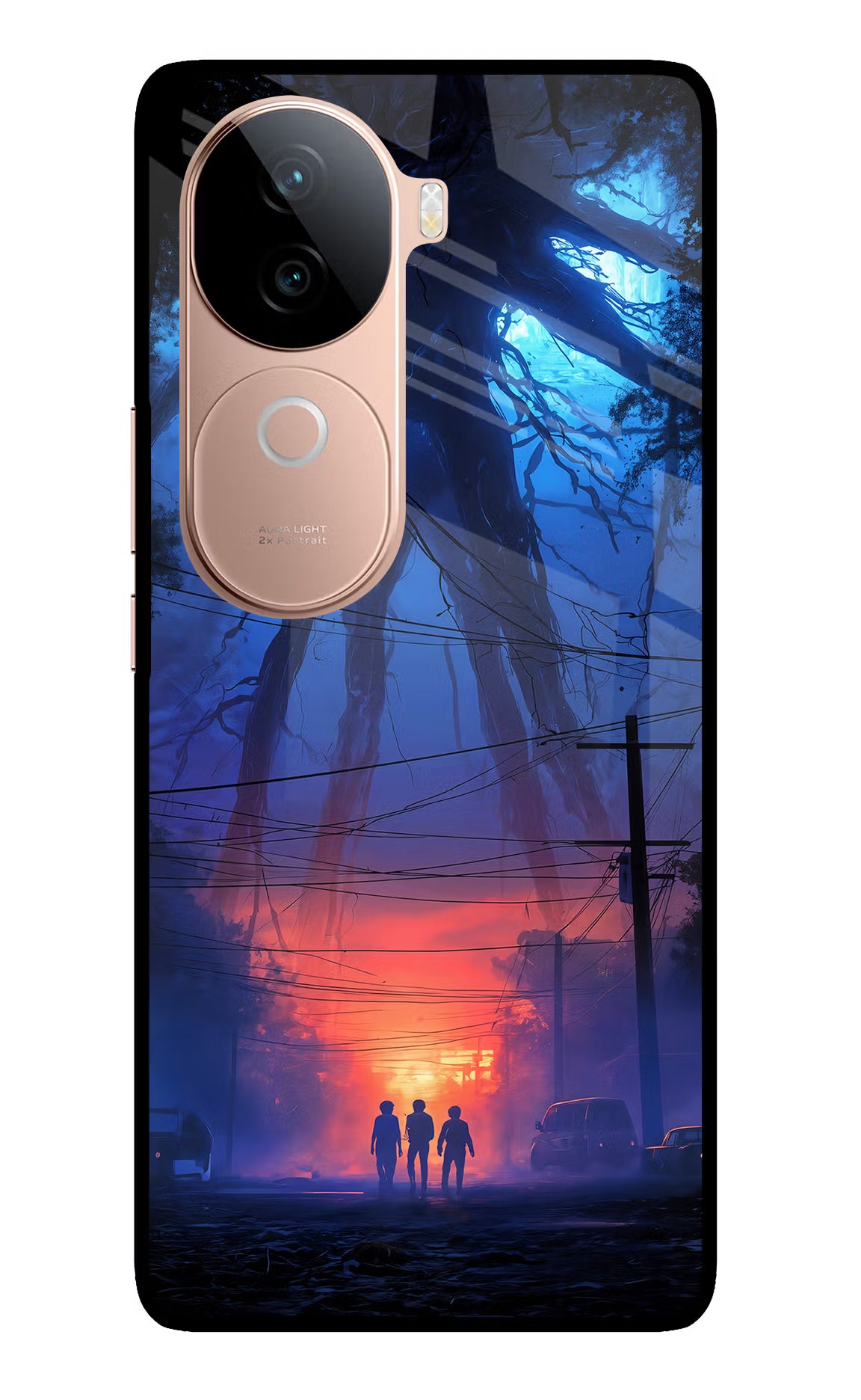 Ordinary Things Shadow IQOO Z9s 5G Glass Case Back Cover by Casekaro