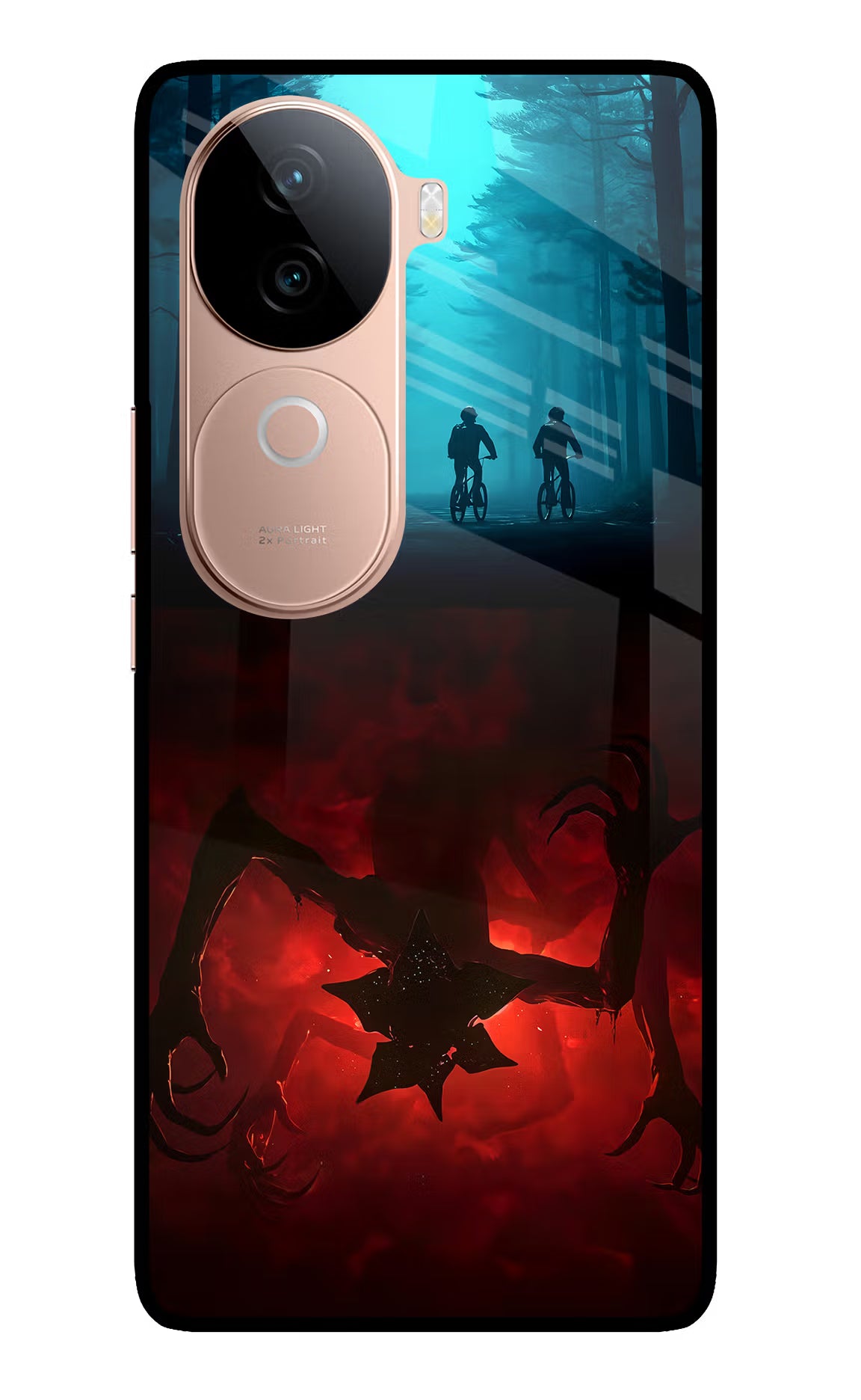 Ordinary Things Downside Up IQOO Z9s 5G Glass Case Back Cover by Casekaro