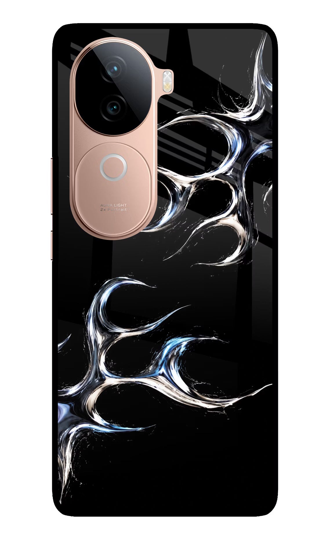Chrome Tribal IQOO Z9s 5G Glass Case Back Cover by Casekaro