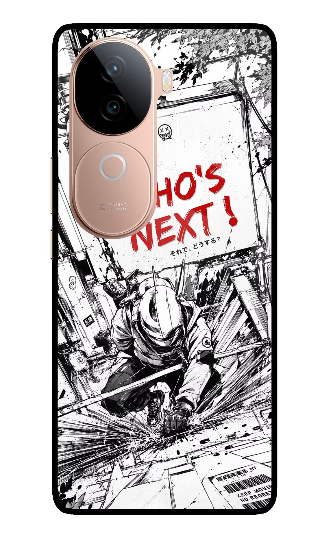 Who's Next IQOO Z9s 5G Glass Case Back Cover by Casekaro