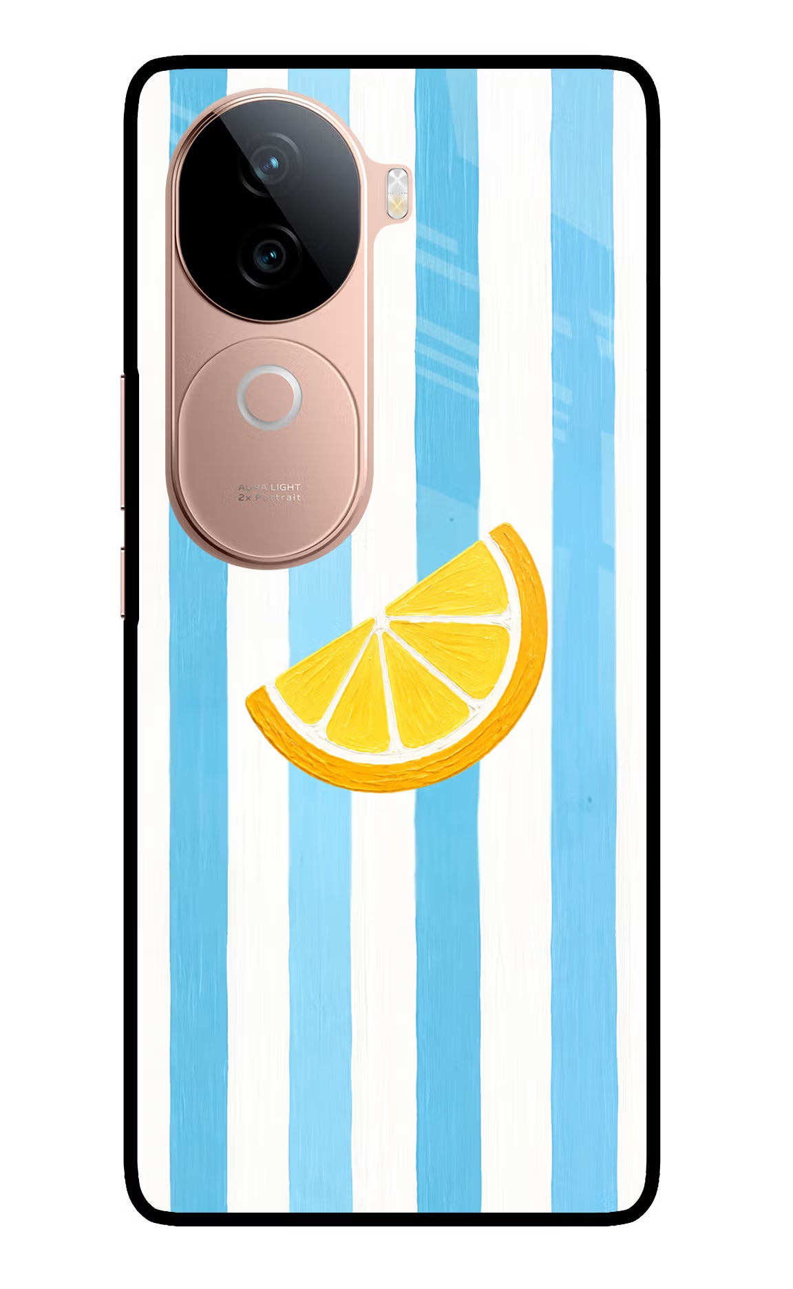 Summer Lemon IQOO Z9s 5G Glass Case Back Cover by Casekaro