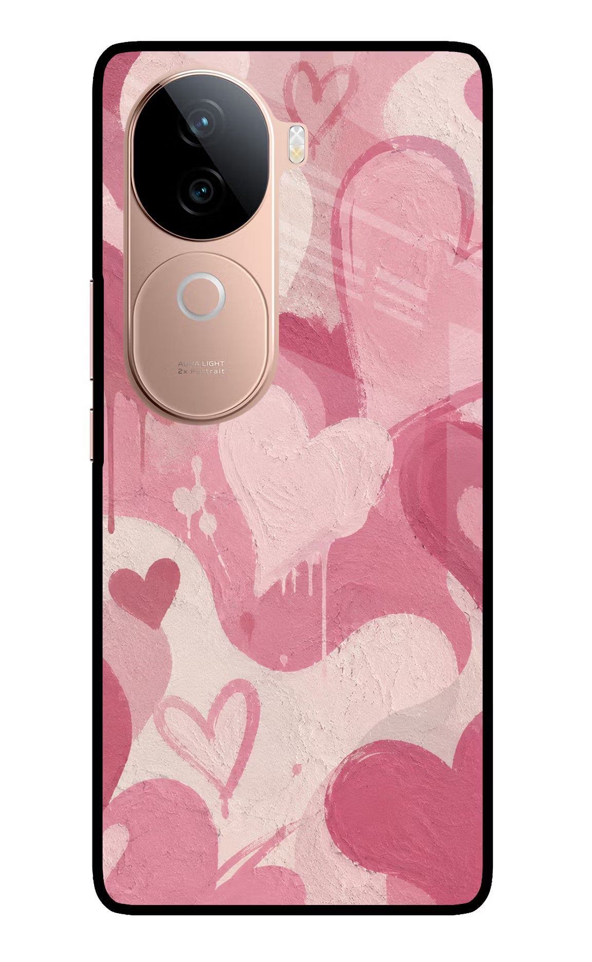 Hearty case IQOO Z9s 5G Glass Case