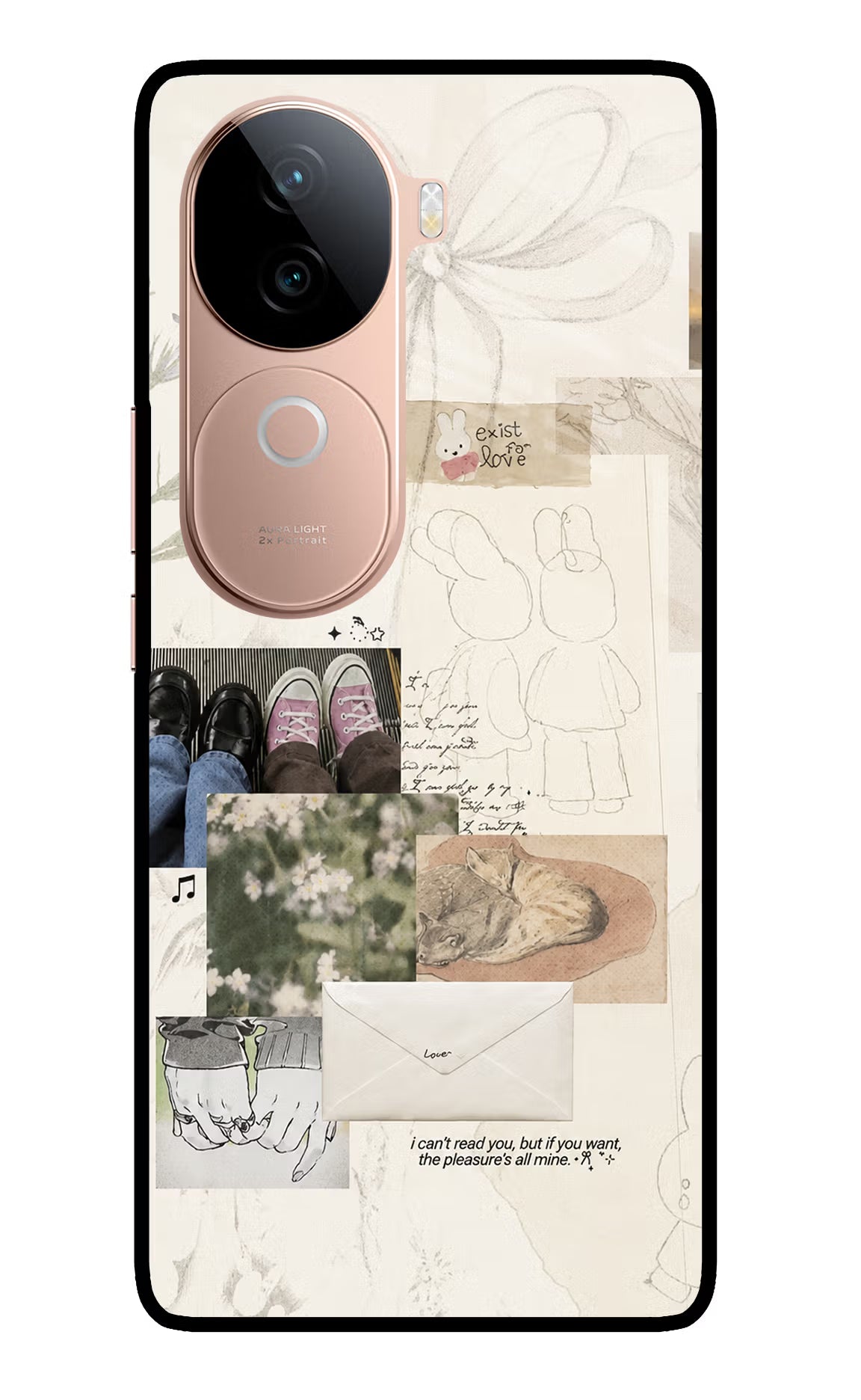 Soft Aesthetic IQOO Z9s 5G Glass Case
