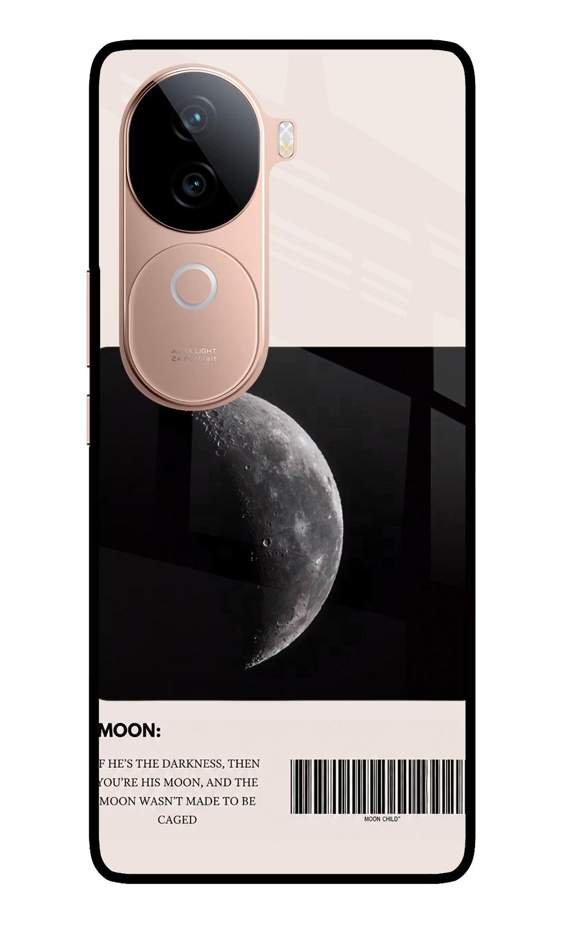 Moon Phase IQOO Z9s 5G Glass Case