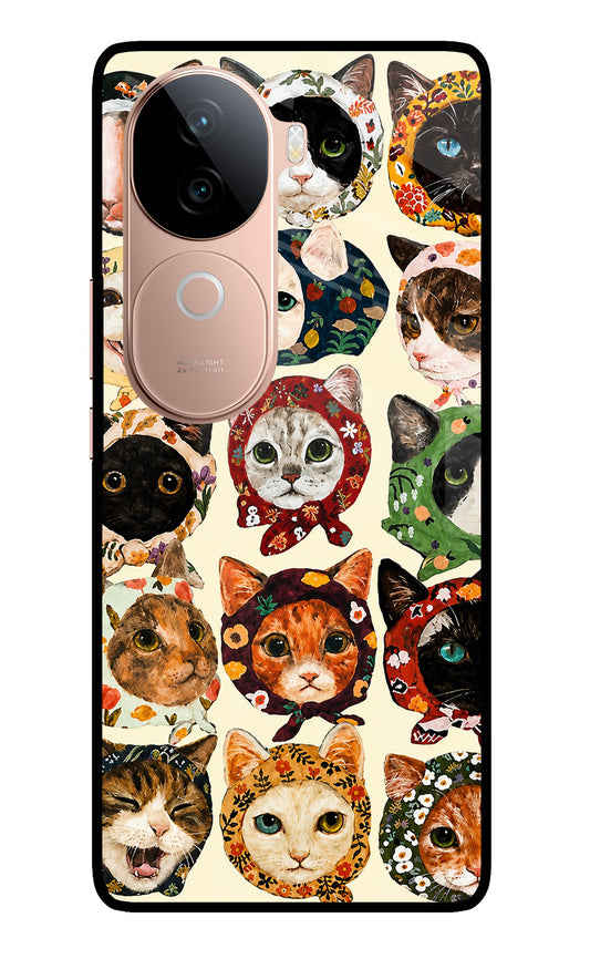 Cool Cat IQOO Z9s 5G Glass Case