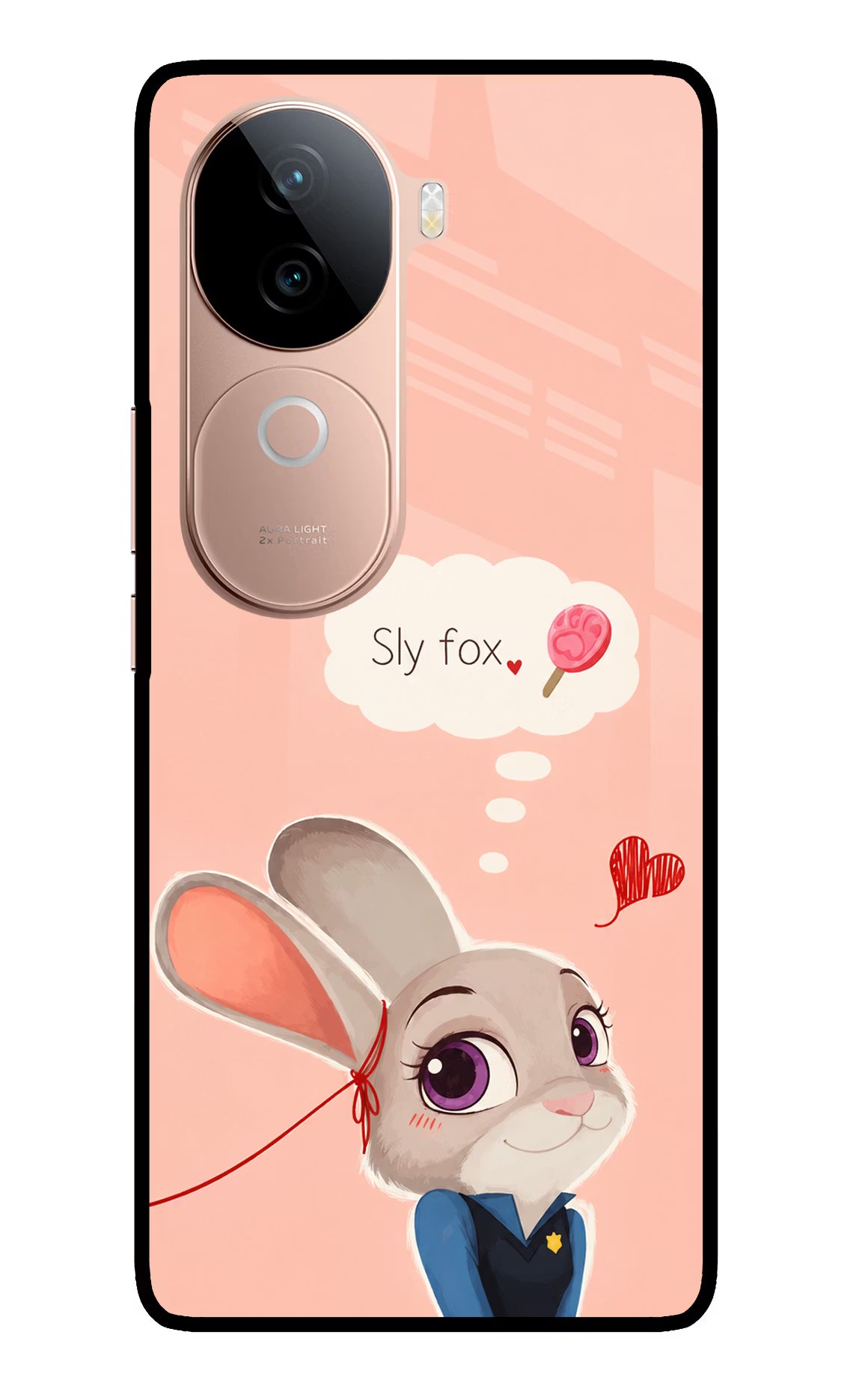 Judy Charm IQOO Z9s 5G Glass Case