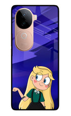 Star Glow IQOO Z9s 5G Glass Case