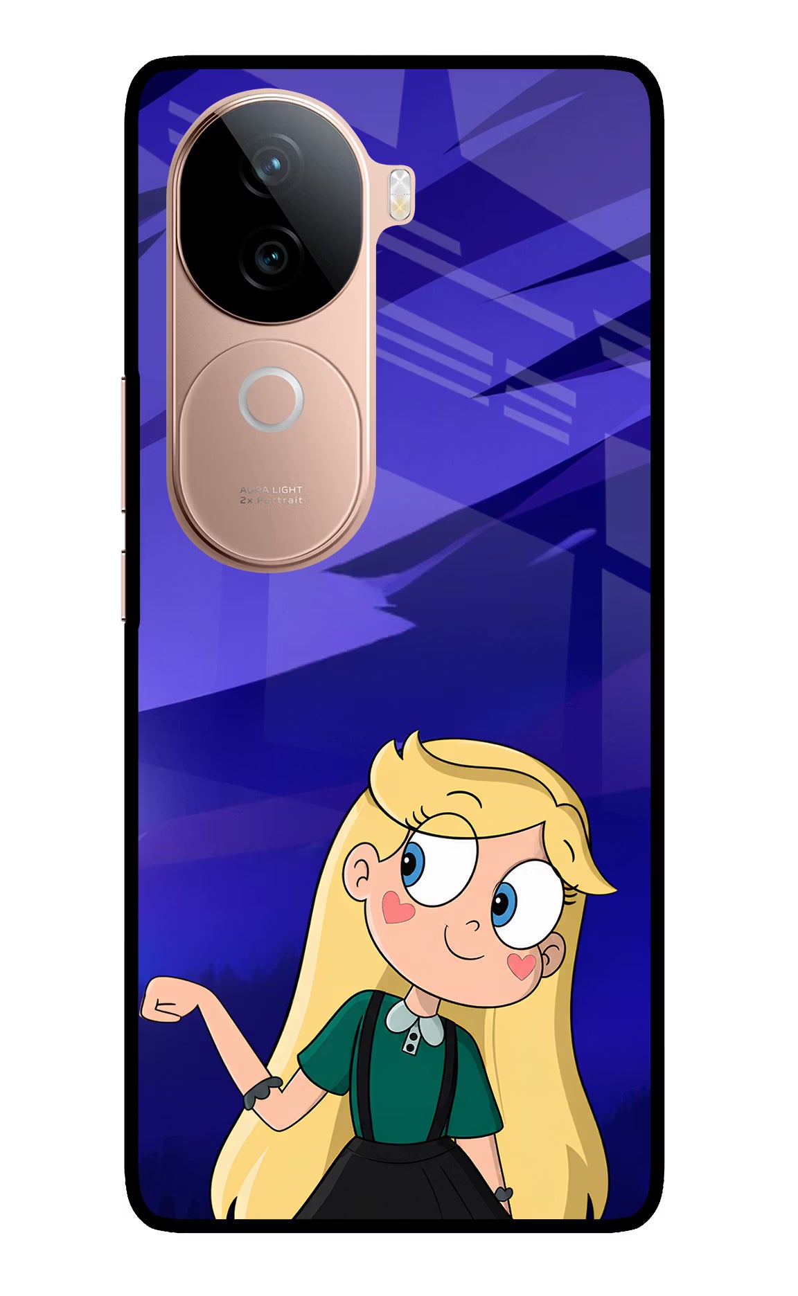 Star Glow IQOO Z9s 5G Glass Case