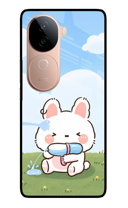 Bunny Treat IQOO Z9s 5G Glass Case